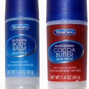 XtraCare Moisturizing Cocoa Butter Jelly Stick & Revitalizing Body Balm Set of 2
